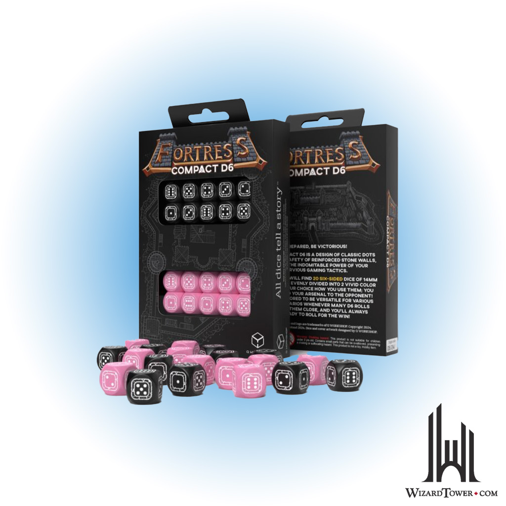 FORTRESS COMPACT D6 BLACK AND PINK